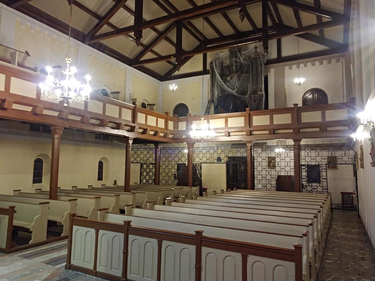 Wnętrze w Kościele Garnizonowym w Chełmnie